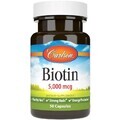 Дієтична добавка Carlson Labs Біотин, 5 мг, 50 капсул