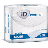 Пелюшки гігієнічні дитячі одноразові iD Protect Expert Plus 60*90 см 30 шт