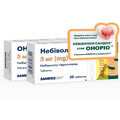 Небиволол Сандоз таблетки по 5 мг 30 шт + Онорио таблетки по 5 мг 30 шт 