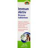 Вітаміни SUNLIFE Immun Aktiv для зміцнення іммунітету таблетки шипучі №20