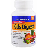 Дієтична добавка Enzymedica Ферменти травлення для дітей, для веганів, 60 жувальних таблеток
