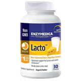 Диетическая добавка Enzymedica Ферменты для пищеварения, Лакто, 30 капсул