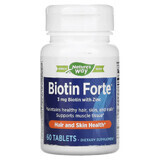 Біотин Форте Nature's Way 3 mg таблетки №60