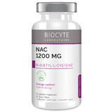 Biocyte NAC 1200 мг N-ацетил-L-цистеин: Антиоксидантная поддержка, 60 капсул