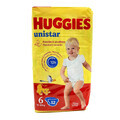Підгузники для дітей Huggies Unistar унісекс розмір 6 від 15 до 30 кг 12 шт