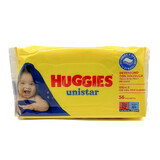Салфетки влажные детские Huggies Unistar 56 шт