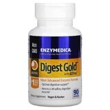 Пищеварительные ферменты, Digest Gold с ATPro, Enzymedica, 90 капсул