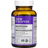 Магній та Ашваганда, Magnesium + Ashwagandha, New Chapter, 30 вегетеріанських капсул
