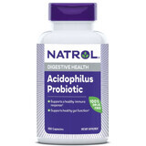 Пробиотик ацидофилус, 1 миллиард, Acidophilus Probiotic, Natrol, 150 капсул
