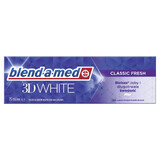 Зубна паста Blend-a-med 3D White Класична свіжість 75 мл
