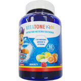 Пастилки желейні Vitatone Kids Immunity фруктові з вітамінами, цинком та рутином №60