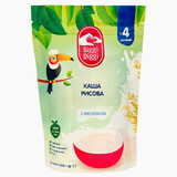 Каша молочная сухая Biggi Diggi рисовая для детей с 4 месяцев 200г
