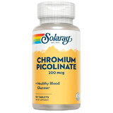 Solaray Хром пиколинат, Chromium Picolinate, 200 мкг, 50 таблеток
