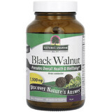 Черный орех, 1500 мг, Black Walnut, Nature's Answer, 90 вегетарианских капсул
