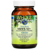 Мультивитаминный и минеральный комплекс для мужчин 50+, Men's 50+, Natural Factors, 60 таблеток