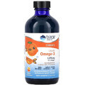 Омега-3 для детей, 1275 мг, вкус апельсина, Children's Liquid Omega-3, Trace Minerals, 237 мл