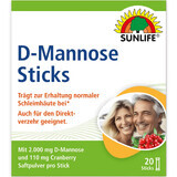 Вітаміни Sunlife D-Mannose Sticks Д-маноза саше по 2.2 г №20