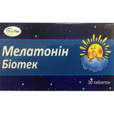 Мелатонін Біотек 3 мг таблетки №30