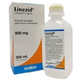 Лінезід р-н д/інф. 600 мг фл. 300 мл