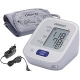 Измеритель артериального давления и частоты пульса автоматический Omron M2 Basic (HEM-7121-ARU)
