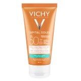 Эмульсия Vichy Ideal Soleil для лица, солнцезащитная матирующая, SPF 50+, 50 мл