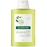 Шампунь Klorane с мякотью сладкого лимона и витаминами для частого использования, 200 мл
