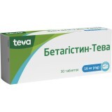 Бетагістин-Тева табл. 16 мг блістер №30