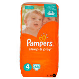 Підгузки Pampers Sleep & Play 4 Maxi 9-14 кг 68 шт