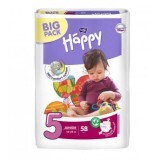 Подгузники детские Bella Baby Happy Junior 12-25 кг 58 шт