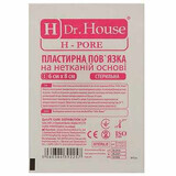 Пов'язка пластирна Dr. House H Pore стерильна неткана, 6x8 см