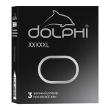 Презервативы Dolphi XXXXXL, 3 шт.