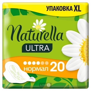 Прокладки гигиенические Naturella Camomile Ultra Normal №20: цены и характеристики