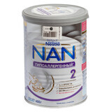 Суха молочна суміш NAN 2 гіпоалергенна з 6 місяців, 400 г