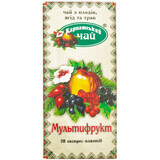 Чай Карпатский чай Мультифрукт из плодов ягод и трав, фильтр пакеты, 2 г х 20 шт
