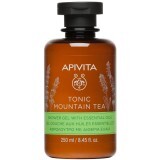 Гель для душу Apivita Гірський чай тонізуючий з ефірними маслами, 250 мл