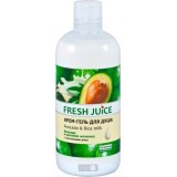 Крем-гель для душу Fresh Juice Avocado & Rice Milk, 500 мл
