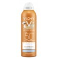 Солнцезащитный водостойкий спрей Vichy Capital Soleil с технологией «Анти-Песок» для чувствительной кожи детей SPF50+ 200 мл