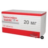 Тамоксифен Эбеве табл. 20 мг контейнер №30