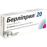 Берлиприл 20 табл. 20 мг блистер №30