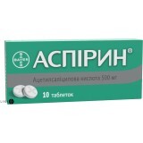 Аспирин табл. 500 мг №10