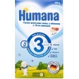 Молочная сухая смесь Humana 3 с пребиотиками галактоолигосахаридами (ГОС) и яблоком 300 г