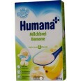 Молочная каша Humana кукурузно-рисовая с бананом 250 г