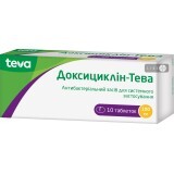 Доксициклин-Тева табл. 100 мг №10