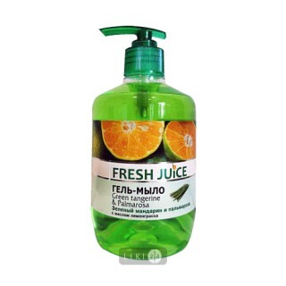 Гель-мыло Fresh Juice Green Tangerine & Palmarosa, 460 мл