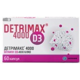 Детрімакс D3 4000 капсули 150 мг,  №60