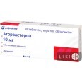 Аторвастерол табл. п/о 10 мг блистер №30
