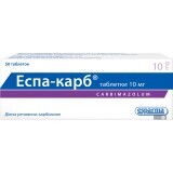 Еспа-Карб табл. 10 мг блістер №50