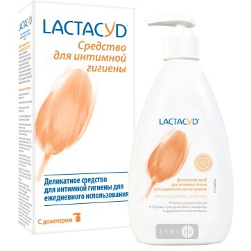 Гель для интимной гигиены Lactacyd, 400 мл флакон с дозатором: цены и характеристики