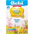 Детская каша Bebi Premium Гречневая курага-яблоко молочная с 5 месяцев, 200 г