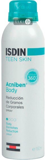 Спрей для тела Isdin Teen Skin Acniben Body Spray 150 мл